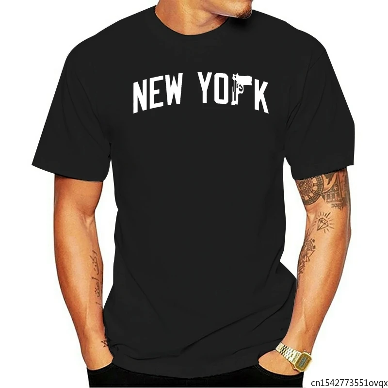 

NY New York City Pistol Brooklyn Bronx Rap Hip Hop Urban Wear T Shirt Tee Comfortable Unisex Tee