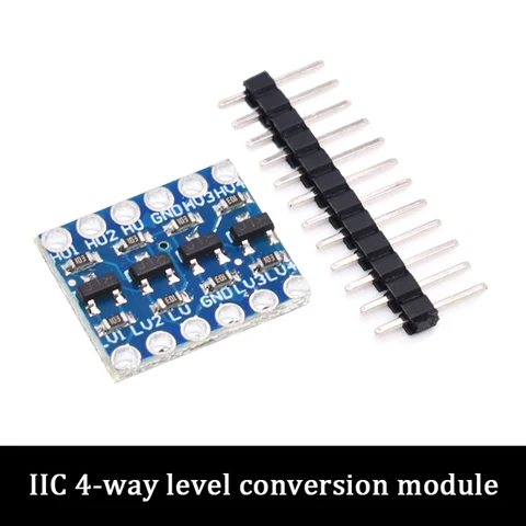 2/4-канальный IIC I2C логический преобразователь уровня, двунаправленный модуль 5 в 3, 3 В для Arduino