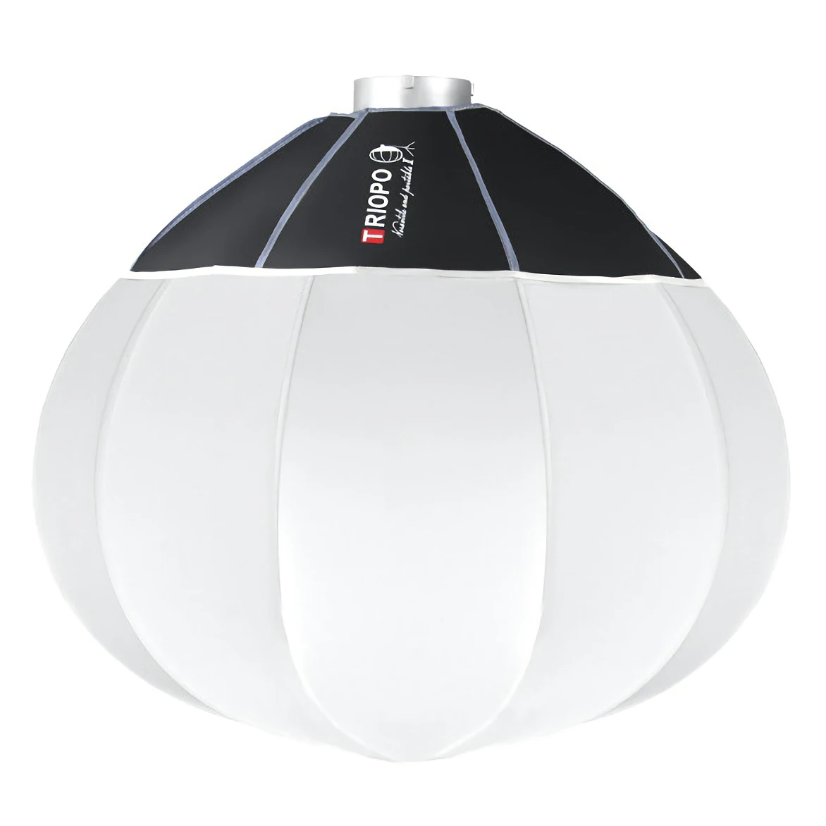 Portable Globe Lantern Softbox Quick Ball Diffuser Bowens Speed Ring Soft Light Modifier 55/65/85cm for Film-Making Video Shoot