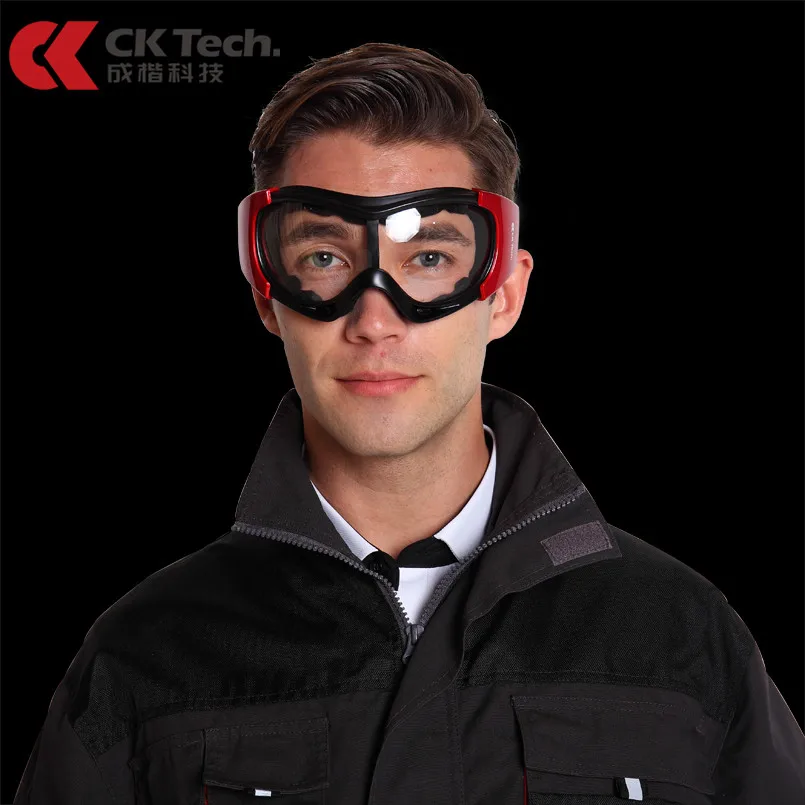 

CK Tech. Safety Goggle Anti-splash Dust-Proof Wind-Proof Work Lab Eyewear Eye Protection Industrial Research Safety Glasses