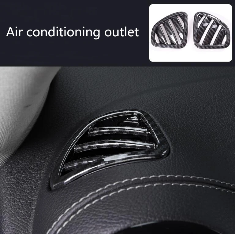 

Для Mercedes Benz GLB200/180 2020, передняя панель приборной панели автомобиля, Крышка отделки вентиляционного отверстия, рамка для выходного отверстия,...