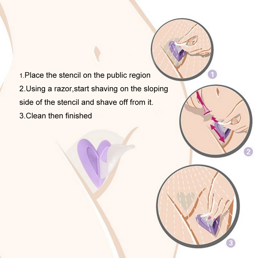 2019 женское бикини линии сердце треугольник лунный свет для формирования стрижки