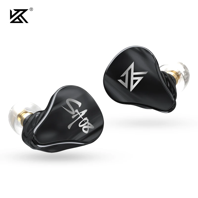 KZ SA08 TWS 8BA блоки Bluetooth V5.0 наушники беспроводные с шумоподавлением сенсорное