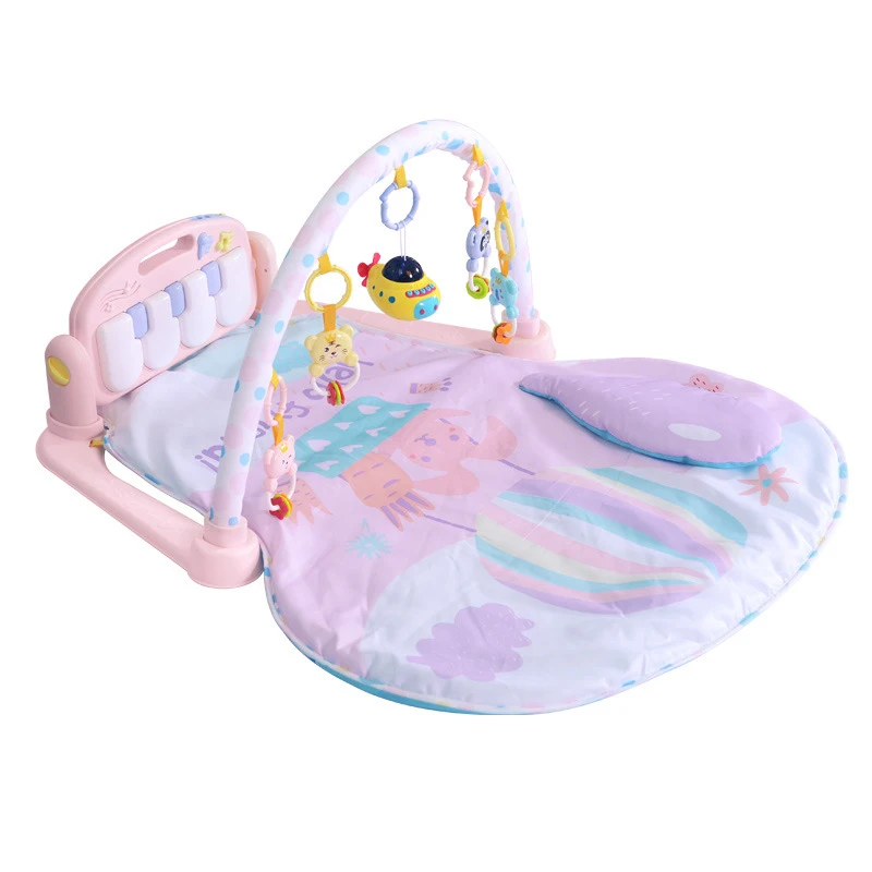 Детское блестящее детское пианино стойка для фитнеса 0 18 месяцев игровое одеяло