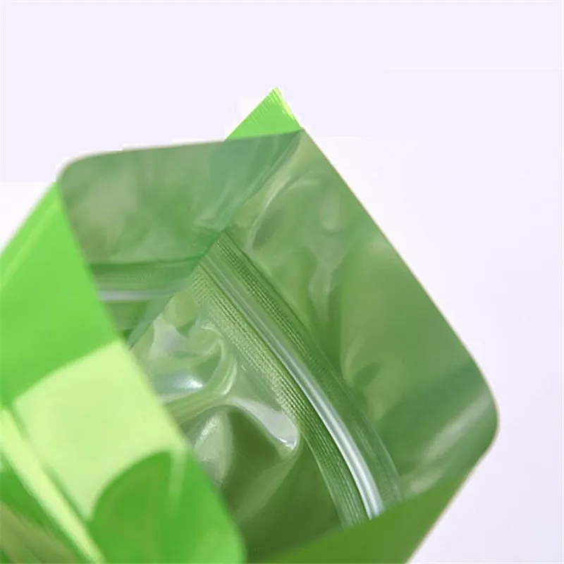 100 шт./лот мешки из алюминиевой фольги пакеты для хранения пищевых продуктов