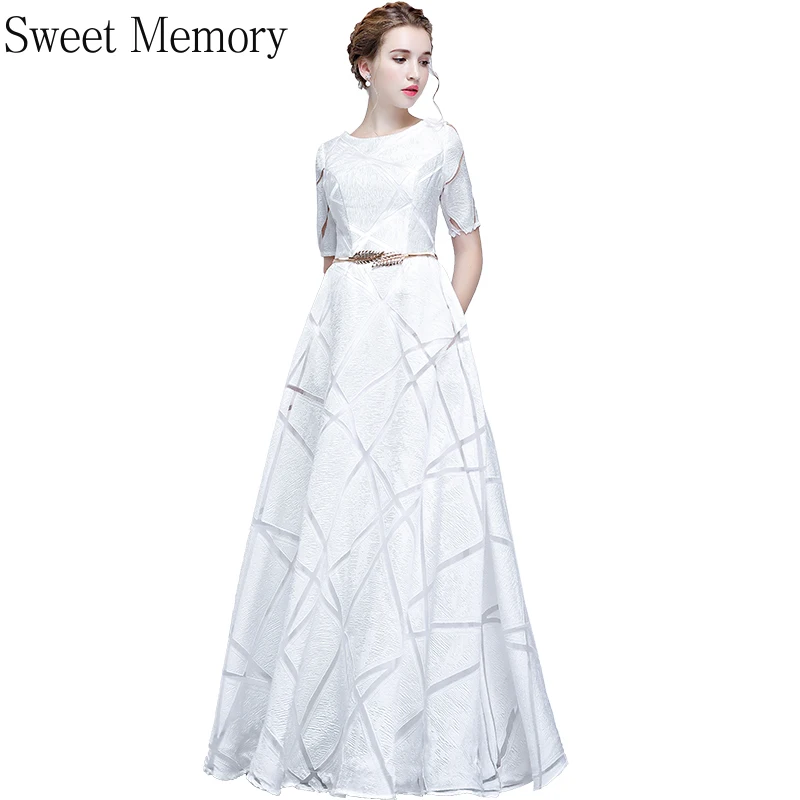 

Pink Gray Blue Purple White Vintage Evening Dresses With Belt 2021 Lace Up Prom Dress Robe De Soiree Women Vestidos Sweet Memory