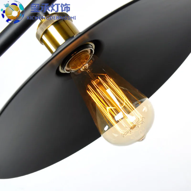 Винтажный железный подвесной светильник в стиле лофт промышленный американский