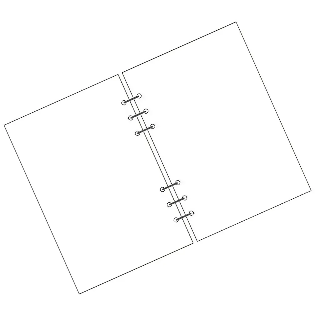 

A5/A6/A7 binder notebook refill 6 hole loose leaf spiral notebooks paper core bullet journal planner 2020 oficina agenda book