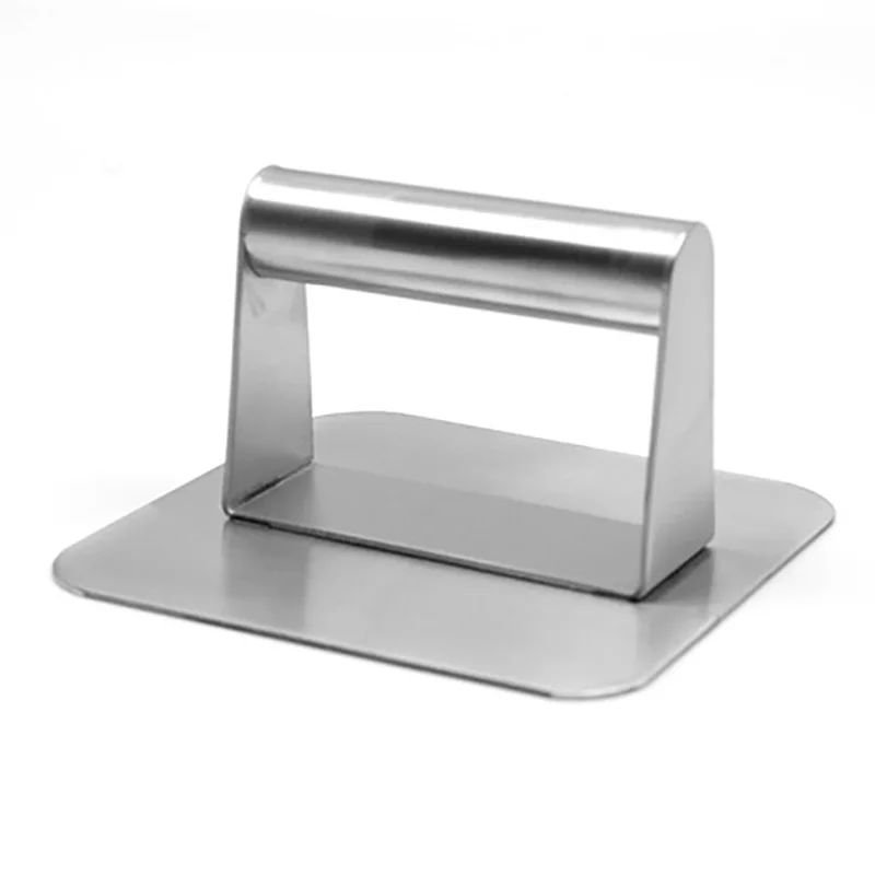 

Bbq Press Stainless Steel For Griddle Non-stick Bacon Grill Press Burger Smasher Professional Griddle Accessories Kit Bbq Toolss