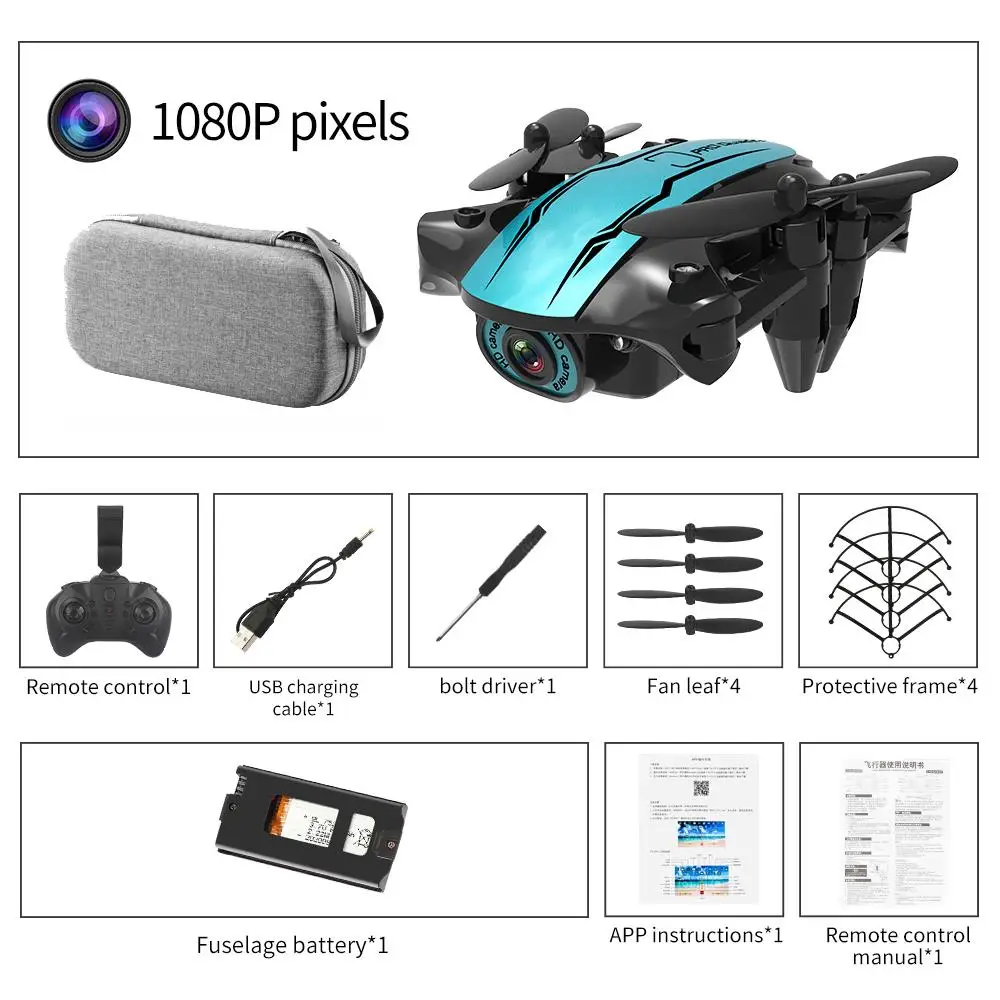 квадрокоптер складной leadingstar cs02 wi fi fpv