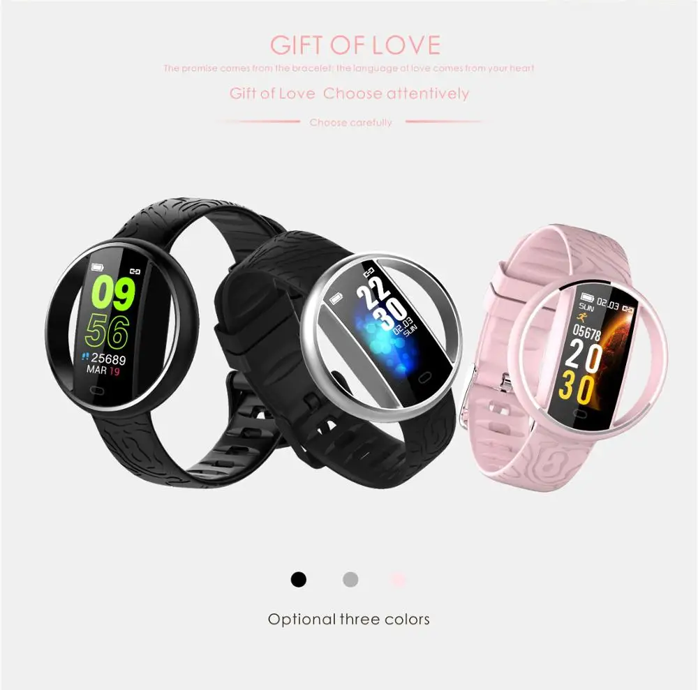 

Smart Watch Wristwatch Fitness Tracker Running Climbing Blood Pressure Heart Rate Lovers' Bracelet Women Men For IOS Android