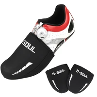 bicycle shoe covers thermal winter cycling toe cover windproof dust proof overshoes for mountain road bikesnot include shoes
