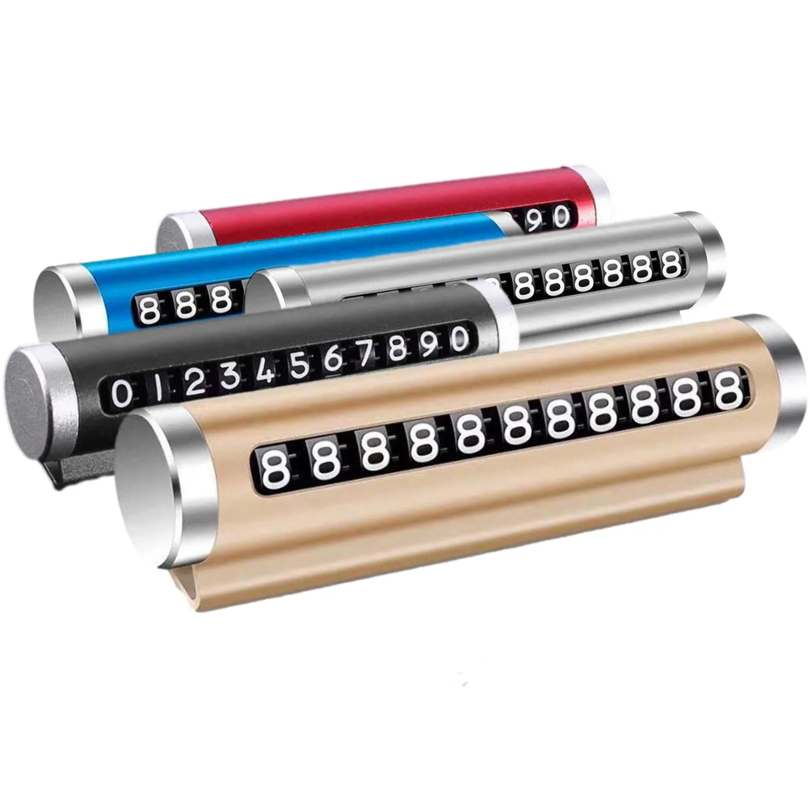 

Автомобильная Скрытая стайлинговая карточка для временной парковки металлическая табличка с номером Автомобильная карточка для временно...