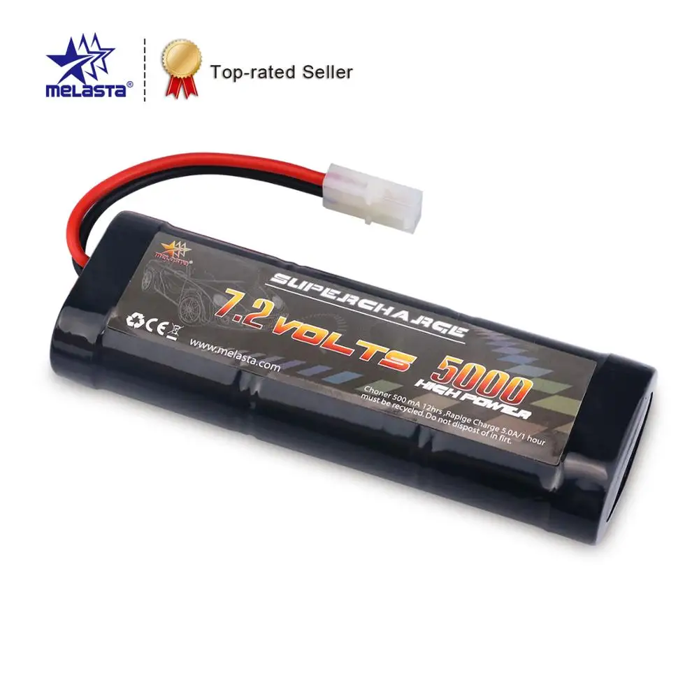 Сменный аккумулятор Melasta 7 2 V 5000mAh NiMH RC с разъемом разгрузки Tamiya для