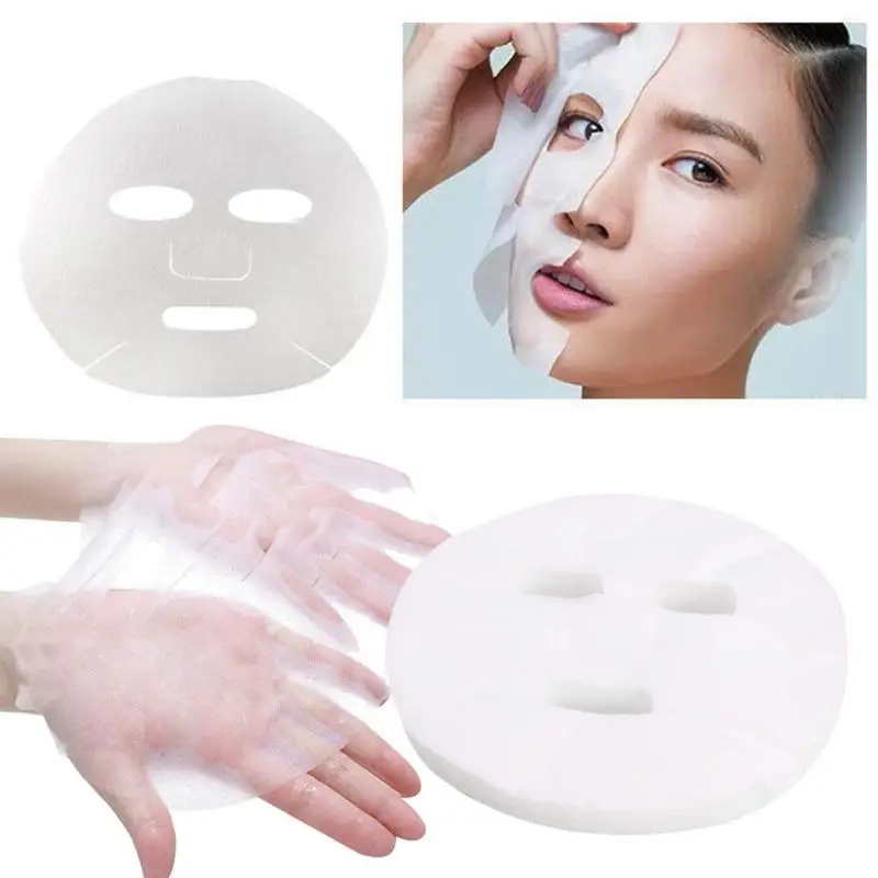 100 шт одноразовая маска для лица не компресс косметическая ухода за кожей Хлопок