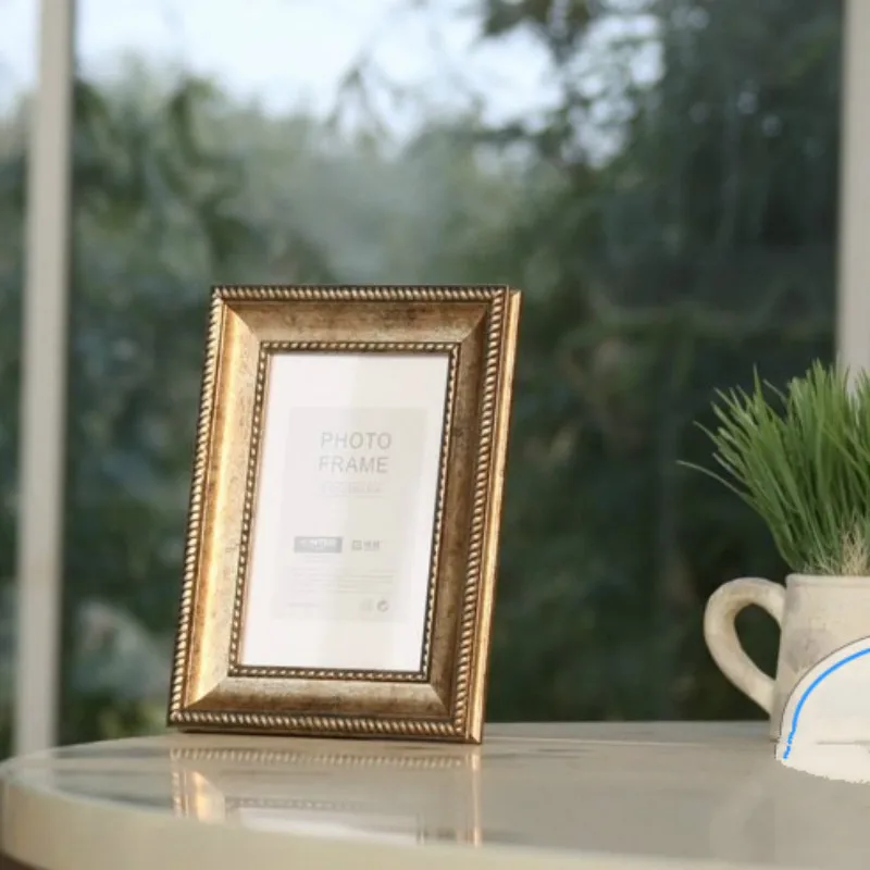 Старая европейская фоторамка в стиле ретро 6 дюймов 7 8 10 12 дюймов|Рамка| |