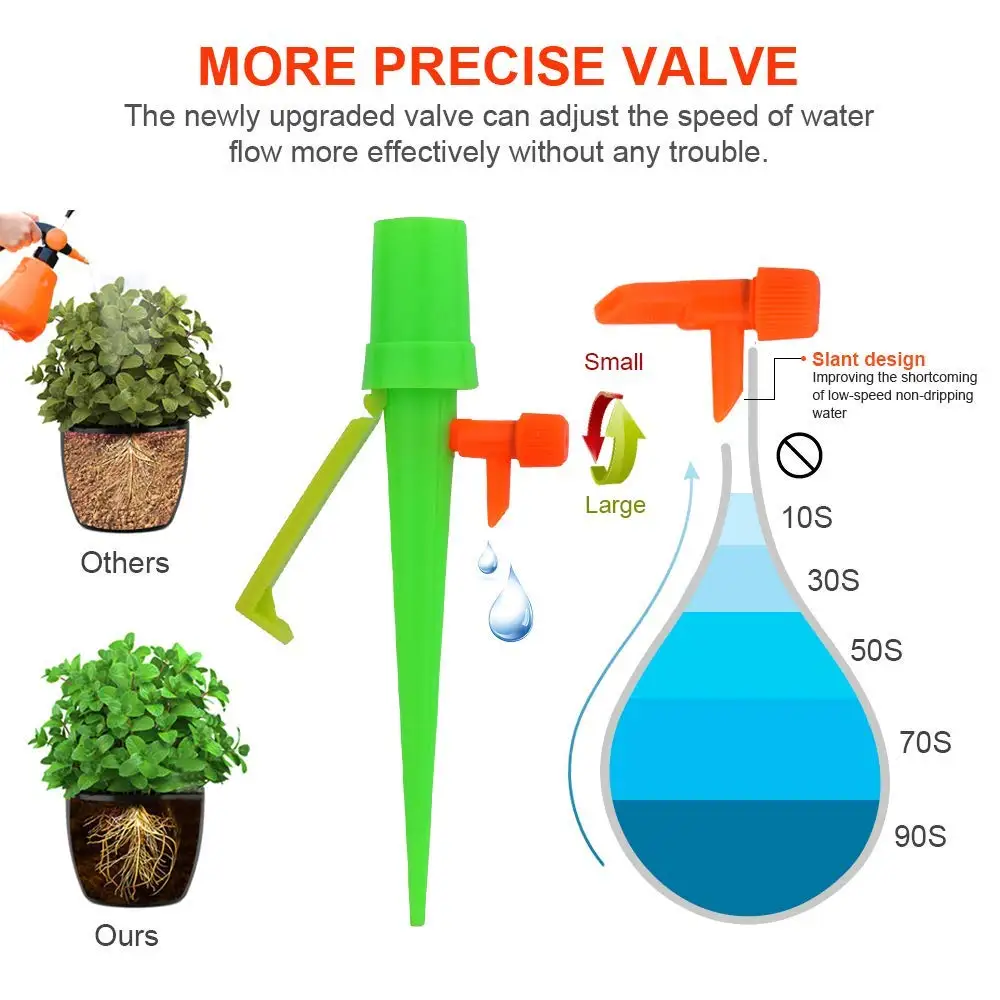 Регулируемая поливочная шипа с кронштейном для растений цветов | Дом и сад