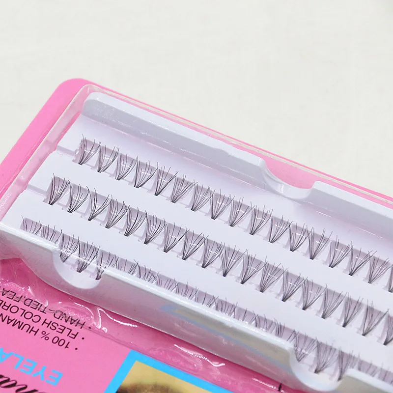 60 шт. накладные ресницы для профессионального макияжа 8 14 мм|Накладные ресницы| |