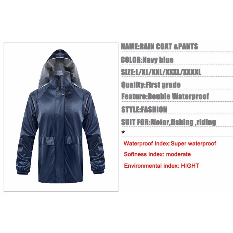 Новинка водонепроницаемые плащи для мотоцикла комплекты пончо велосипеда