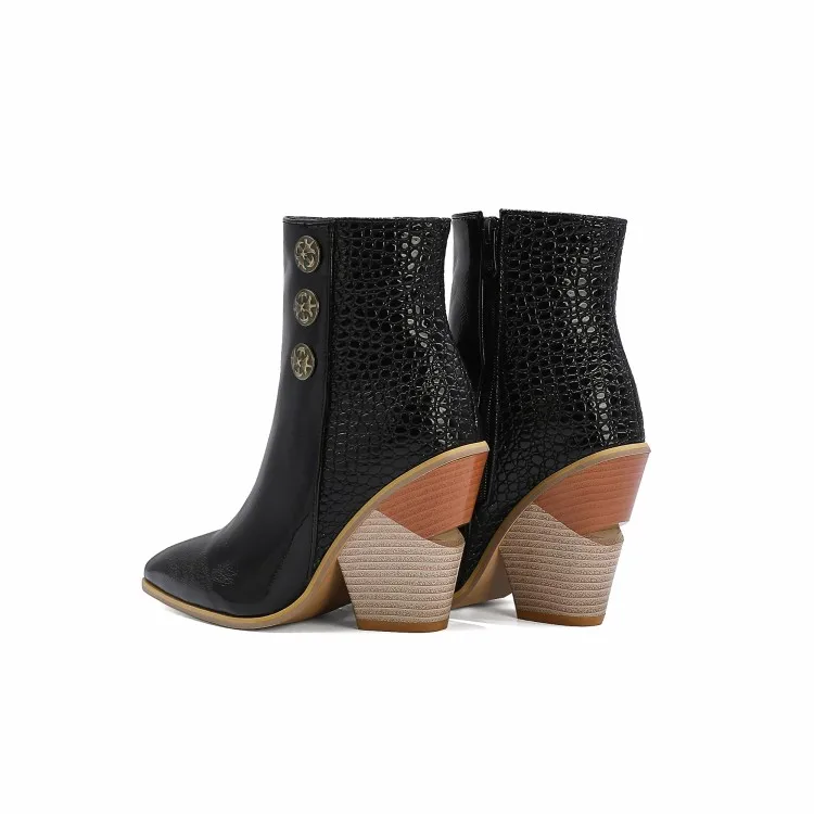 

Big Size Fashion pointed boots boots women shoes ankle boots for women ladies boots shoes woman winter