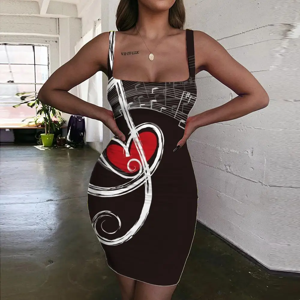 

Женское платье с лямкой на шее, без рукавов