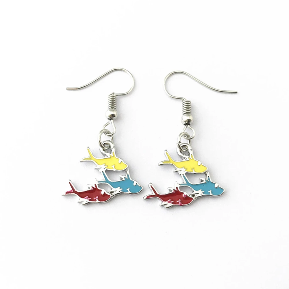 Серьги Фэнтези Вселенная ТВ доктор Сейн аниме шоу высокое качество Металл милый