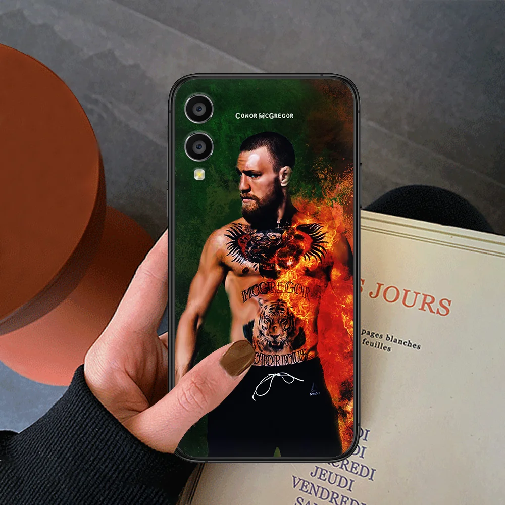 MM UF boxer King McGregor Conor чехол для телефона Huawei Honor 6A 7A 7C 8 8A 8X 9 9X 10 10i 20 Lite Pro Play черный Etui trend