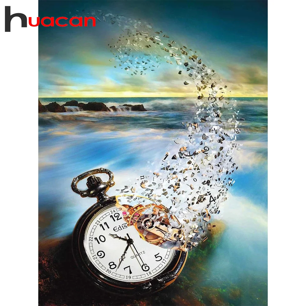 

Huacan Новинка 5D алмазная живопись своими руками полная Алмазная вышивка мозаика пейзаж стразы украшение для дома