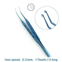ophthalmic polack corneal suturing forceps microscopic animal experiment tweezer ophthalmic instruments