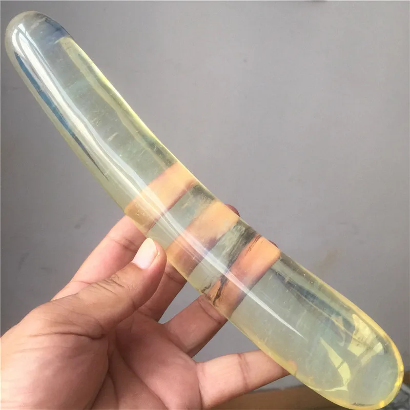 Красивый Массажер для гладкого заживления топаза из плавленого кварца | Дом и сад