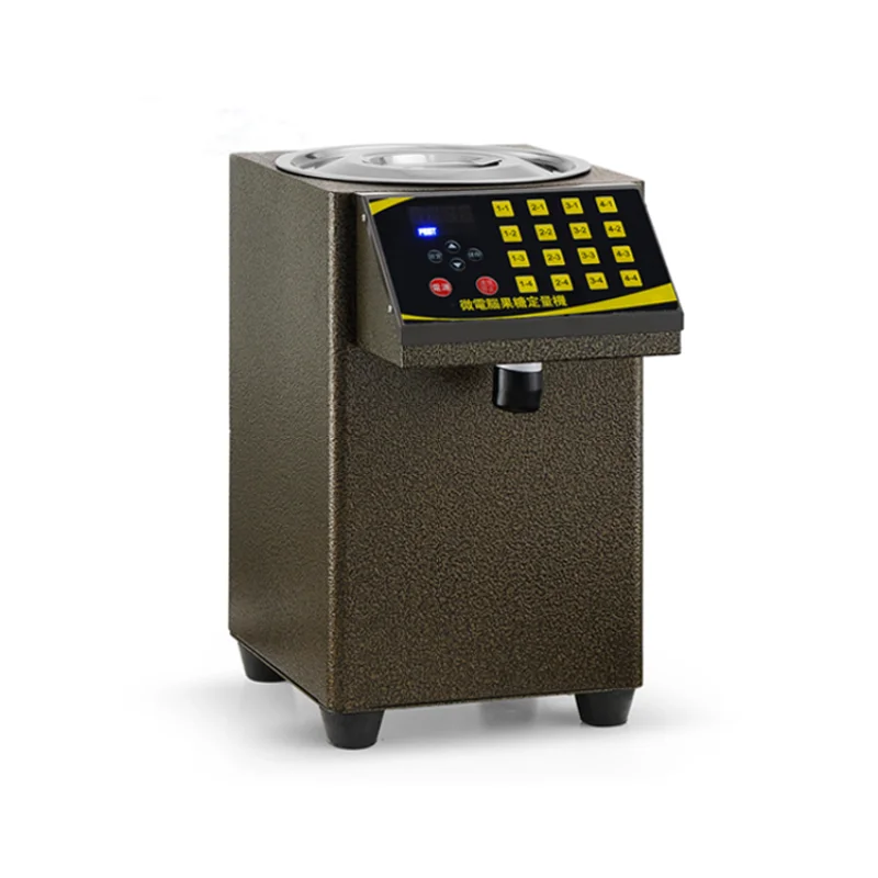 

High Precision Liquid Sugar Fructose Dispenser Measuring Machine Hot On Sell Milk Tea Fructose Machine