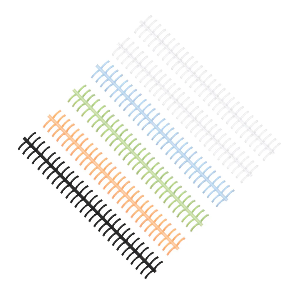 

11Pcs Notebook Binding Spines Spiral Notebook Coils Spirals Comb Bindings