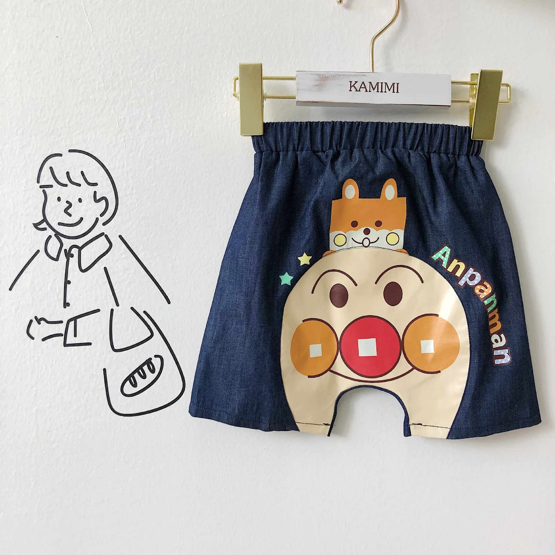 Tonytaobaby летние новые детские джинсовые брюки с большими ягодицами|Брюки| |