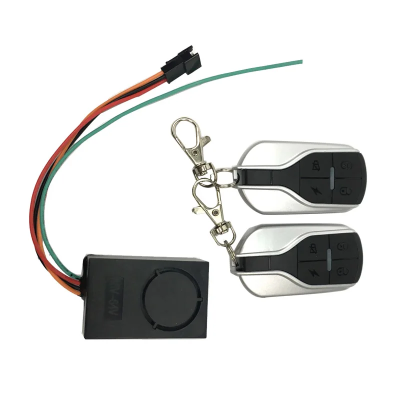 1 sensor 2 keys Дистанционный ключ системы сигнализации для электрического скутера 48 в 52 в 60 в e велосипед kick e скутер Ховерборд часть - Цвет: 1 sensor 2 keys