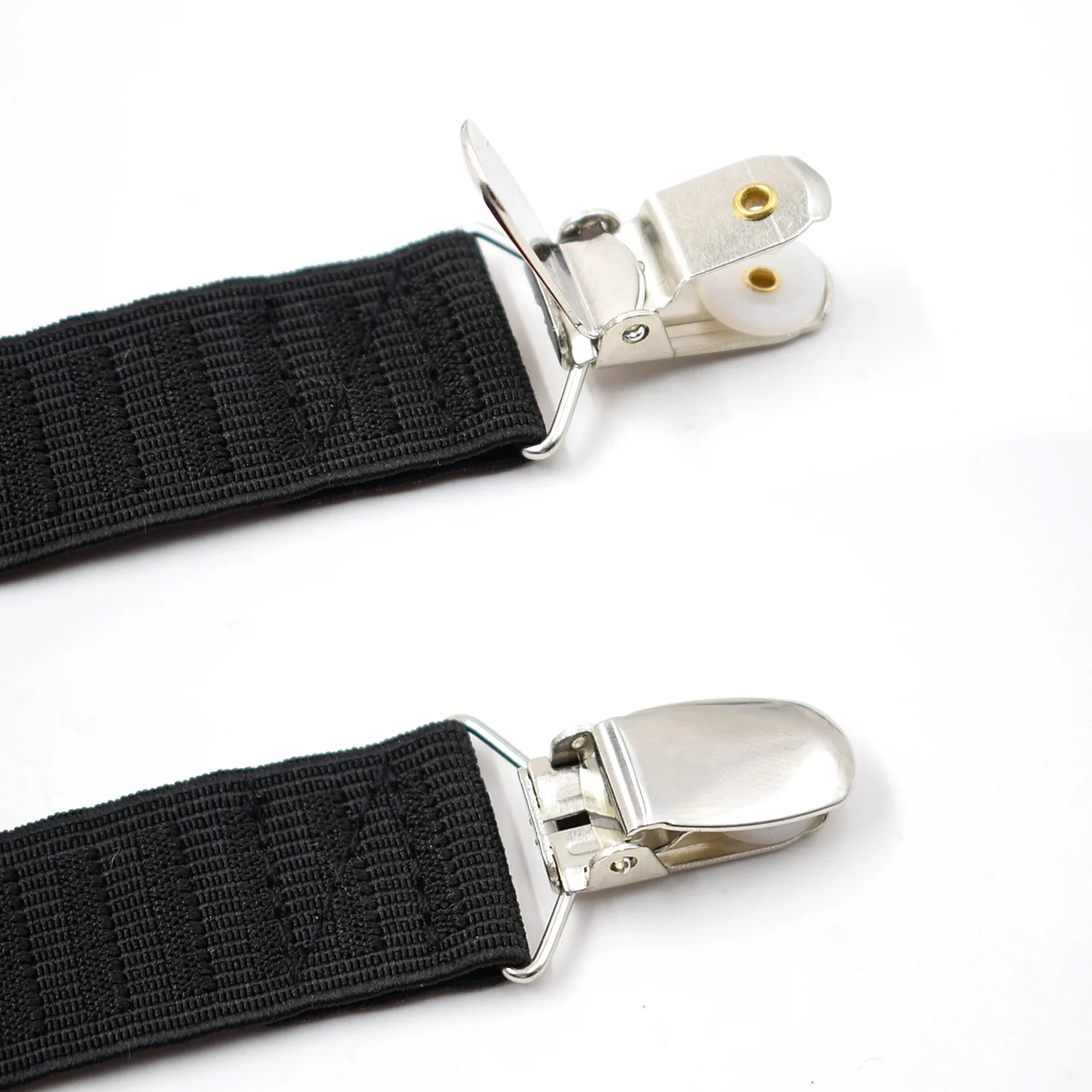 Подтяжки для рубашек мужские пояс на бедра с регулируемыми зажимами крепление