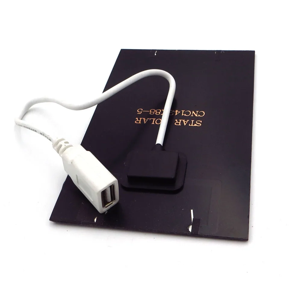 Зарядное устройство для солнечной панели 5 В 2 Вт с usb портом поликристаллический