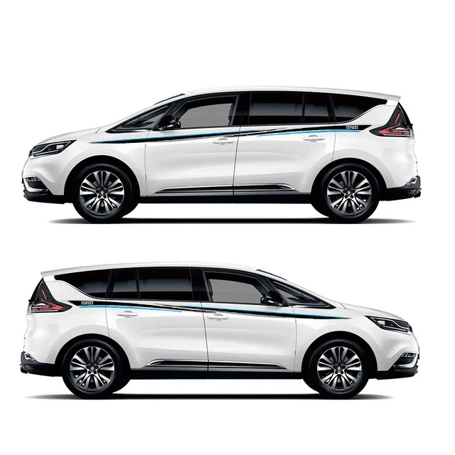 Стикер TAIYAO для спортивных автомобилей Renault S.A Espace MPV Mark Levinson|Наклейки на