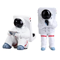 creative spaceman phone holder flexible cell phone stand home office decoration suitable for birthday gift