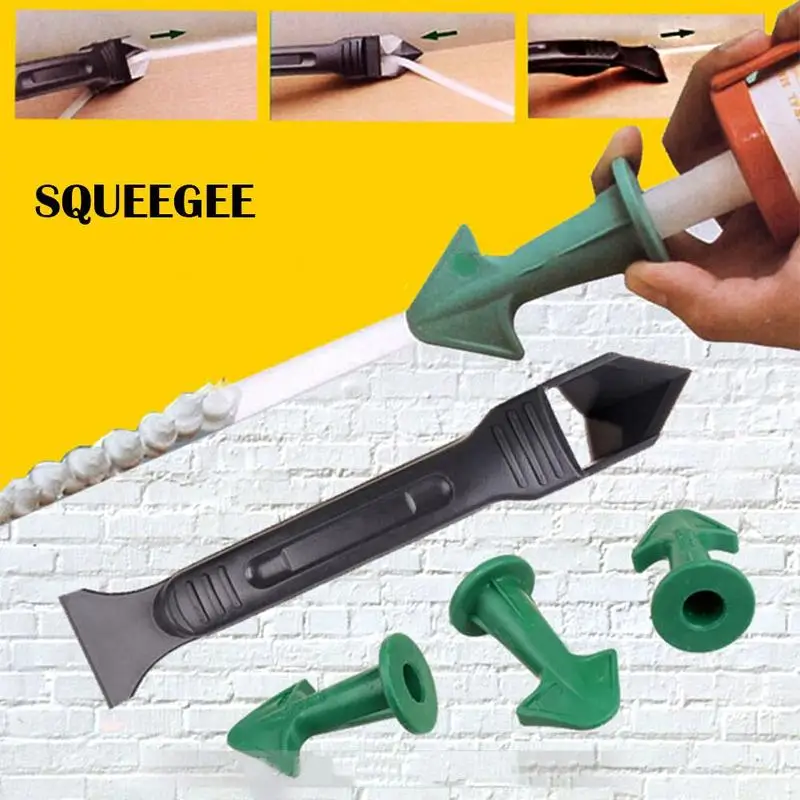 

Finishing Durable Floor Clean Eco-friendly Caulking Construction Home Accessories Sealant Tool Rubber Trowel Nozzle