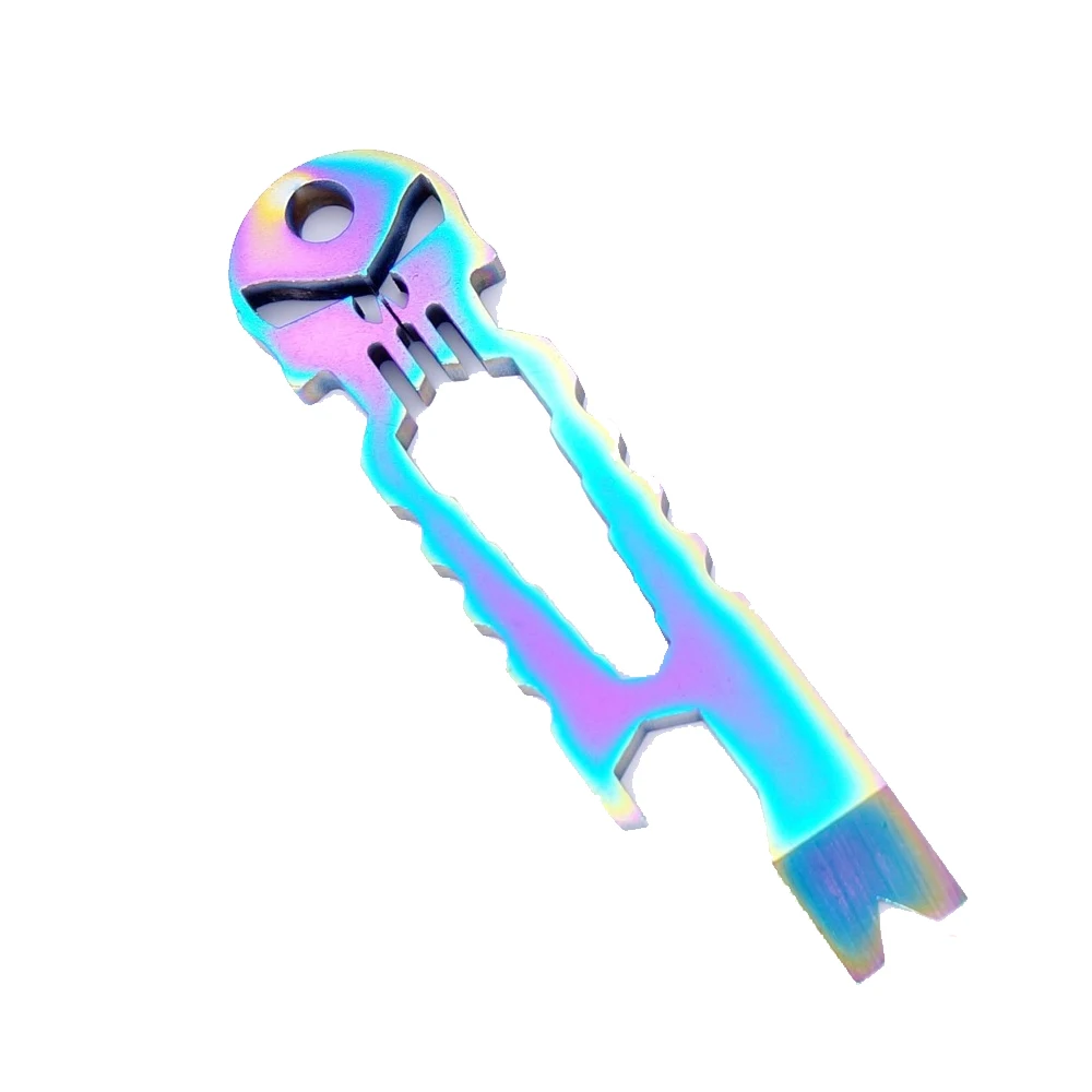 Открытый брелок из нержавеющей стали тактические карманы многофункциональный