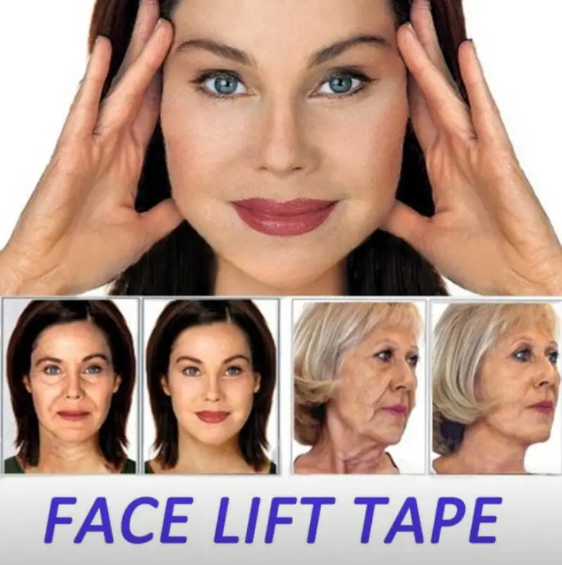 Пластырь против морщин лента для подтягивания лица средство ухода за кожей v