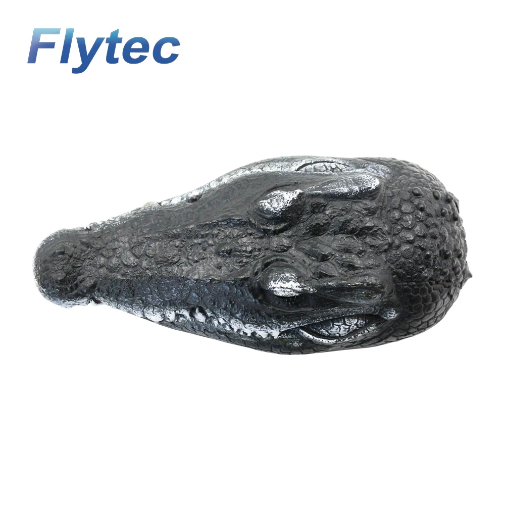 V005 Flytec искусство украшения развлечения 2 в 1 плавающая крокодиловая голова RC