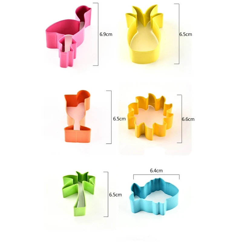 Креативная форма для печенья фламинго ананас нержавеющая сталь печенье фондан