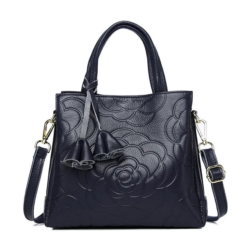 Женская сумка-тоут BRIGGS из натуральной коровьей кожи вместительная сумка на плечо