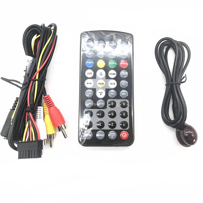 Цифровой walkie talkie автомобильное ТВ тюнер DVB T2 коробка 120 км/ч dvbt2 тюнеры 2 антенны