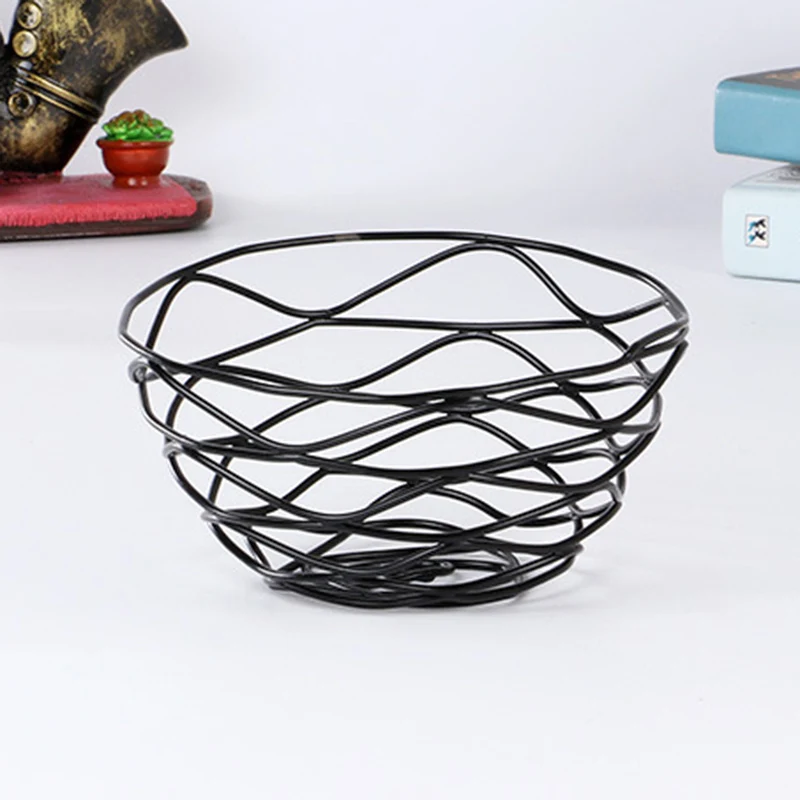 Сервировочный ёмкость для хранения Корзина Набор 14*14*6 5 см розовое золото овощи 1