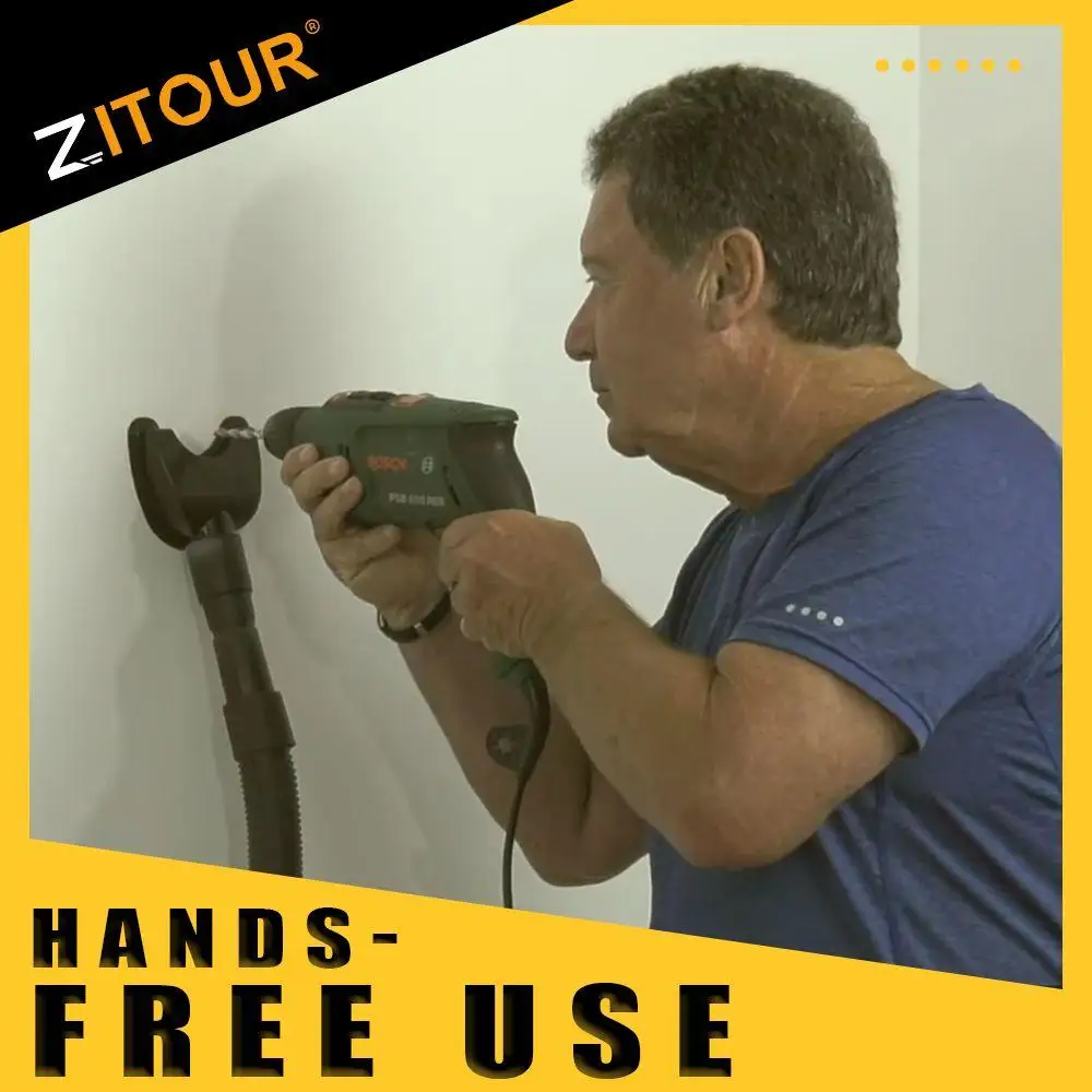 

Hands-Free Dust Collector Universial Electric Drill Dust Suction Collector Dustproof Device Power Tool Accessories
