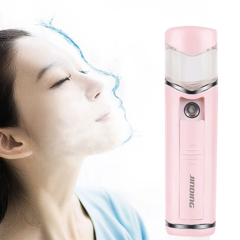 Buy Mini Portable Nano Facial Sprayer 25ML USB Nebulizer Face Steamer Humidifier Hydrating Women Beauty Hydrating Skin Care Tools