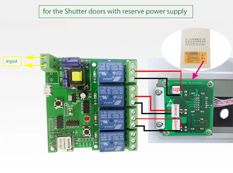 DIY DC 5V 4 канала Jog/Inching& самоблокирующийся WiFi беспроводной модуль Смарт-переключателя