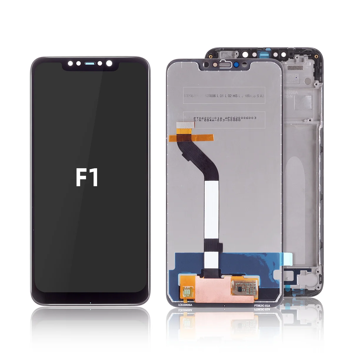 Модуль с рамкой сенсорный экран дисплей Pocophone F1 замена на ЖК F1| |